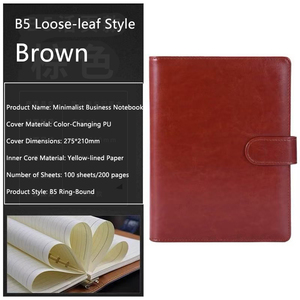 Tùy chỉnh B5 Vòng ràng buộc máy tính xách tay trong kho đa chức năng cuộc họp kinh doanh máy tính xách tay dây ràng buộc Kinh doanh Quà Tặng - Product Image 6