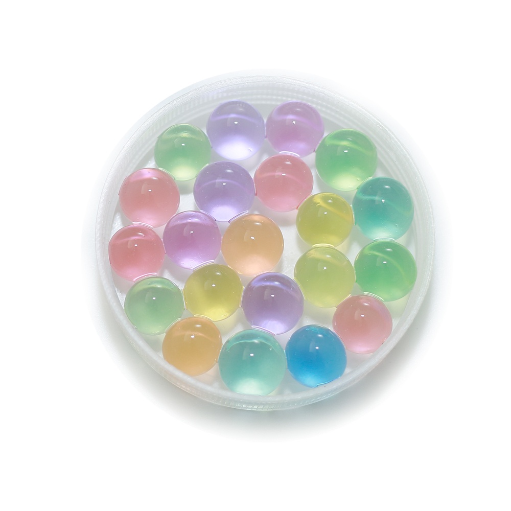 Красочные прозрачные гелевые водные бусины, Волшебная кристальная почва, бесземная культура для растений