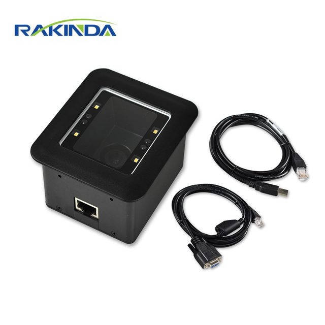 RD4500R-Outdoor USB/RS232 1D QR Barcode Reader Fixed Mounted Barcode Scanner Kiosk ATM Turnstile QR Access Control Reader