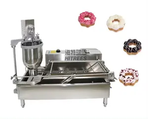 Yüksek çıkışlı çörek kızartma makineleri Mini Donut makinesi ekipman fiyatı