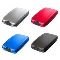 Dompet tempat kartu Rfid multifungsi Harga Menarik dengan uang tunai dan Slot kartu kartu kredit tempat kartu permen mobil disesuaikan Logo 369
