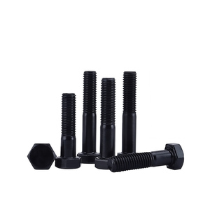 Nhà Máy Bán buôn Chất lượng cao DIY Grade thép không gỉ Oxit Đen Hex bu lông M6-M36 DIN 931 - Product Image 1