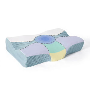 หมอนเมมโมรี่โฟมปรับระดับได้ ไร้กลิ่น หมอนรองคอเพื่อบรรเทาอาการปวดคอ - Product Image 6