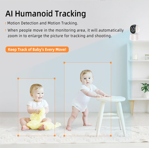 Camera an ninh gia đình trong nhà 2MP tầm nhìn ban đêm góc rộng Cảm biến CMOS giọng nói hai chiều màn hình bé đám mây kết nối điện thoại di động - Product Image 4