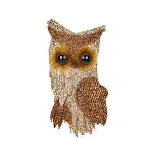 Décorations de Noël Artisanales de Luxe : Lustre en Forme de Hibou, Ornements Scintillants à Suspendre pour la Maison, l'Arbre, la Fenêtre ou comme Pendentif - Product Image 5