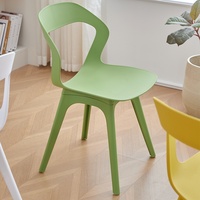 Chaises de salle à manger de luxe haute performance, chaises en plastique pour événements, chaise de salon nordique pour hôtel
