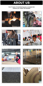 เต็นท์พับได้ขนาด 3x3 เมตร แบบพกพา แข็งแรงทนทาน - Product Image 6