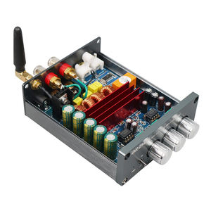 BRZHIFI Chine Usine Stéréo Puissance Amplificateur Numérique Audio <span class=keywords><strong>HIFI</strong></span> 2.0 Puissance De Sortie 100W * 2 Gris Maison Portable Amp - Product Image 5