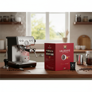 100 Capsule Compatibili Lollo Miscela Nera per Macchine da Espresso Manuali 0,12g/Capsula - Product Image 3