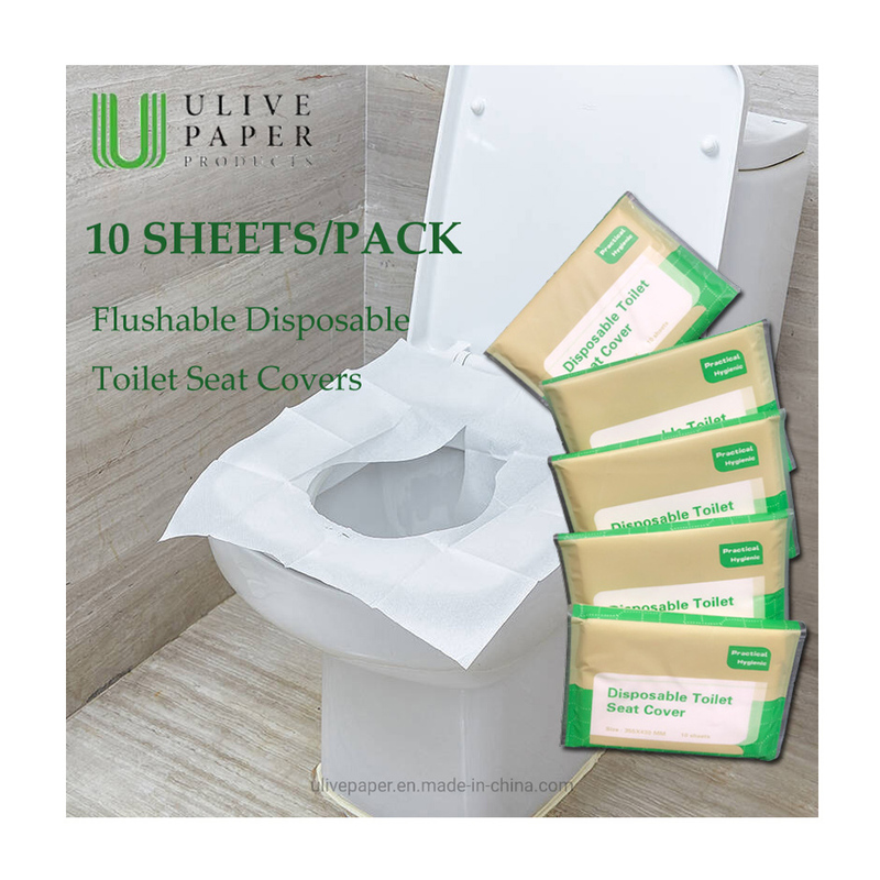 Biodegradable Disposable Flushable Toilet Seat Cover