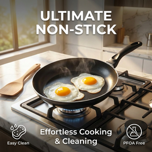 Poêle à frire de haute qualité en alliage d'aluminium multi-tailles, facile à nettoyer, antiadhésive, adaptée aux cuisinières à <span class=keywords><strong>induction</strong></span>, pour la cuisine - Product Image 1