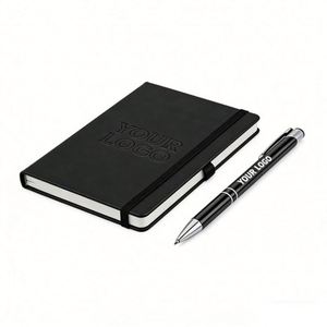 Wholesale Promotional Custom <b>A5</b> Pu Leather Hardcover Personalized Notebook - Product Image 1