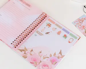 Aangepaste Dagelijkse Notitieblok Planner Wedding Journal Notebook Kalender-Geïntegreerde Weddingplanner