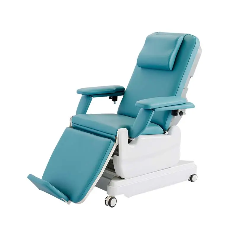 YA-DS-D02 Electric Hospital Patient Dialysis Chair Medical Chemotherapy Chairs For Blood Donor