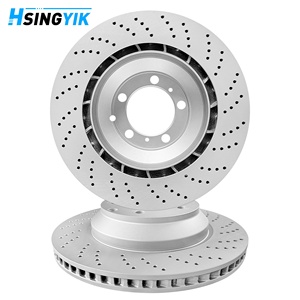 High Carbon Alloy Rear Brake Disc 9Y0615601B for Audi E-Tron GT Saloon for Porsche Cayenne-High <strong>Performance</strong> <strong>Rotors</strong> - Product Image 4