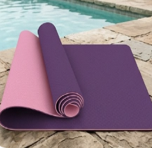 Esterilla de Yoga de Espuma TPE de 10 mm, Gruesa, Flexible, Acolchada, Portátil, Ligera, Antideslizante, con Superficie Texturizada - Product Image 6
