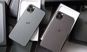 ขายส่ง <span class=keywords><strong>iPhone</strong></span> <span class=keywords><strong>11</strong></span> <span class=keywords><strong>Pro</strong></span> Max รีเฟอร์บิชอย่างเป็นทางการ RAM 8GB WiFi/5G ความจุ <span class=keywords><strong>64GB</strong></span>/256GB ใช้ซิมการ์ด  ยังไม่แกะซีล - Product Image 3