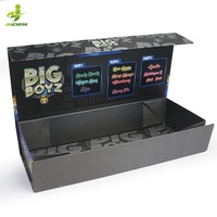 Hot Luxury Customized Printed Large Rigid Cardboard Folding Magnetic Master Paper Box with Logo Packaging