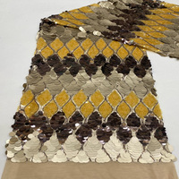 Nouvelles jupes pour femmes en maille extensible tricotée 100% acrylique, multi-tailles, broderie de sequins floraux, résistantes à l'abrasion, style moderne