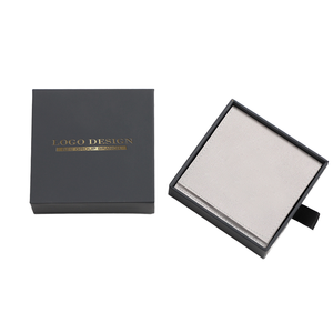 Boîtes d'emballage de luxe en gros à 2 couches rigides pour bijoux et bracelets, avec coussinet en velours et gaufrage fait main, pour lunettes et montres - Product Image 1