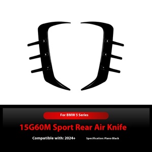 2024+ para Serie 5 I5 G60 Versión Internacional M Sport, Ventilación Trasera, Parachoques, Nuevo Adhesivo de Modificación Transfronteriza para Coche, Piezas ZST-926 - Product Image 6