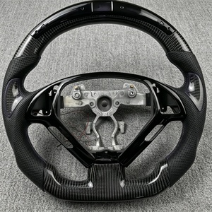 Volant en cuir perforé en fibre de carbone, vente directe usine, pour <span class=keywords><strong>Infiniti</strong></span> <span class=keywords><strong>G37</strong></span> G37X G25 Q50 Q40, vente en gros et au détail - Product Image 6