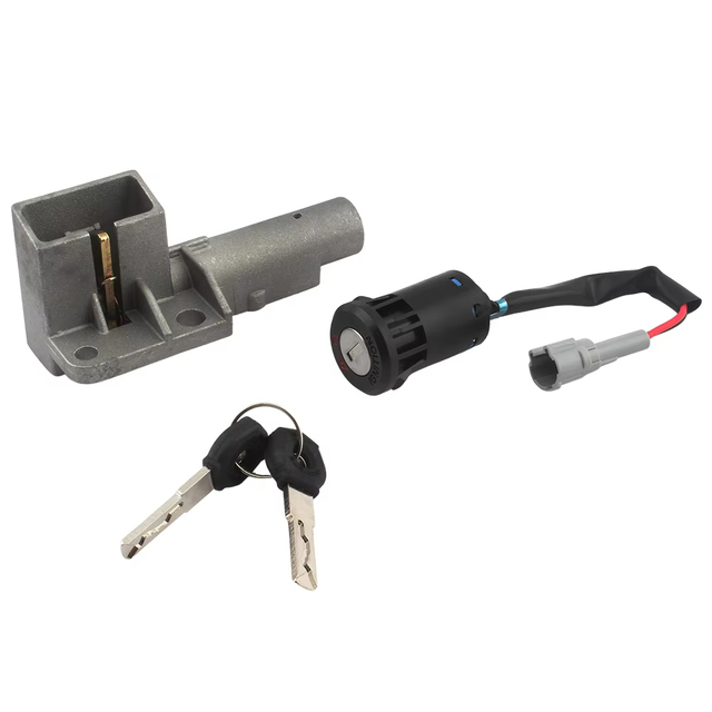 Motorcycle Ignition Switch Lock Key Set for Surron Light Bee Segway X160 X260 Stainless Steel Electric Bike Accessories