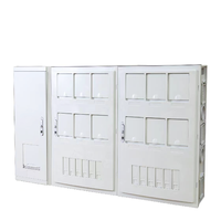 Quansheng Usine PC ABS ou SMC Fibre De Verre Multi Tables Boîtier Non Métallique Compteur Étanche Dur Boîte De Distribution Électrique