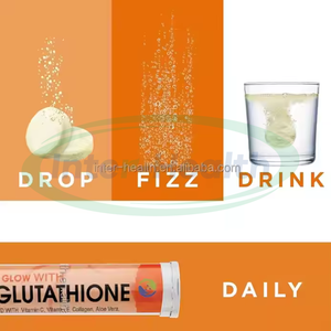 VitaSpring OEM Compresse Effervescenti di L-glutatione e Vitamina C per lo Sbiancamento della Pelle, Integratore in Compresse - Product Image 3