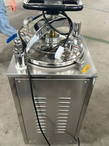 Autoclave à contre-pression à vapeur pour la stérilisation des sacs de substrat de champignons et la culture de champignons comestibles - Product Image 6