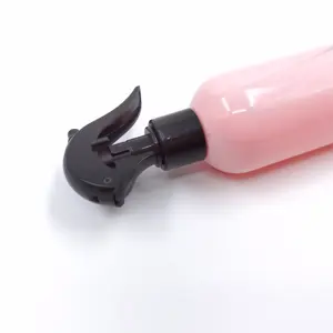 Botol Plastik Kosong PET Merah Muda Pemicu Semprotan 8 Oz Botol Plastik Kabut Halus