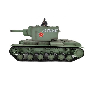 Henglong 3949-1 PRO 1/16 Char de combat militaire soviétique <span class=keywords><strong>KV</strong></span>-2 RC 2.4Ghz avec tir de billes, fumée et radiocommande, modèle MT - Product Image 3
