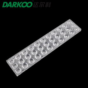 PMMA óptico impermeable ángulo estrecho SMD lámpara de arandela de pared lente LED de Luz lineal - Product Image 3
