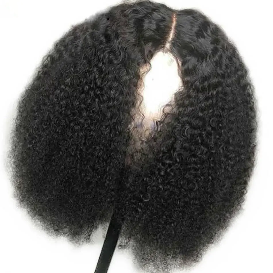 Real Cheap African Ladies 12a Grade Wig Short Human Hair Wig Virgin 8 10 12 Inch Curly Cambodian Full Lace Wigs For Black Women