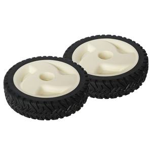 Promo! Roda Penggerak Depan 105-1815 Suku Cadang Pengganti Mesin Pemotong Rumput 2 Buah Roda Penggerak Depan Mesin Pemotong Rumput Plastik 8 inci - Product Image 3