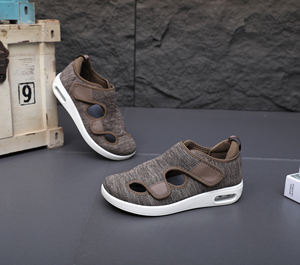 Sandales pour diabétiques pour hommes et femmes avec semelle intérieure en mousse à mémoire de forme à haute élasticité Chaussures légères - Product Image 4