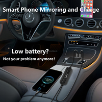Adaptateur CarPlay sans fil compatible Apple CarPlay, Android Auto, Samsung DeX, écran miroir filaire, AirPlay, Miracast, portable, Type-C 1
