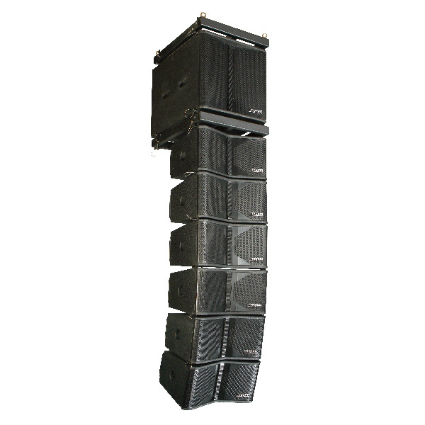 8 Ohm Dual 10 Inch Outdoor Waterproof Professional Line Array Speaker for Stadium Stage