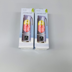Licuadora Portátil de 8-10 Tazas, Recargable por USB, Inalámbrica, para el Hogar, con 3 Velocidades, Temporizador, Trituradora de Hielo y Exprimidor - Product Image 6