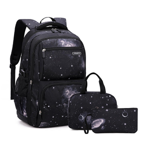Factory Customized New Fashion High-quality <b>Student</b> <b>Backpack</b> 3 in 1 Set With Lunch Box and Pencil case Waterproof Kids Bags - Product Image 3