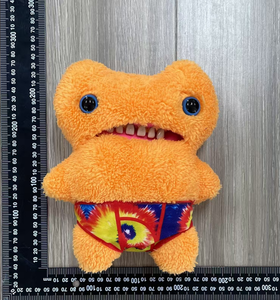 Peluche Gigante da 28 cm (11.02 Pollici) con Imbottitura in Cotone PP, Morbido Animale di Peluche con Denti Grandi, Portachiavi, Bambola Carina e Stravagante, Regalo Perfetto - Product Image 2