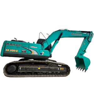 รถขุดขนาดกลาง KOBELCO SK200D มือสอง รถขุดตีนตะขาบ 20 ตัน รถขุด KOBELCO SK200D เครื่องจักรก่อสร้างมือสอง ผลิตในญี่ปุ่น - Product Image 1