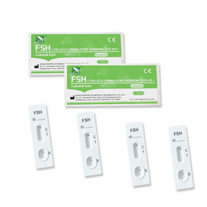 DEEPBLUE Bande de <span class=keywords><strong>test</strong></span> de ménopause FSH en une étape/Cassette/Dispositif médical domestique manuel en plastique Midstream - Product Image 2