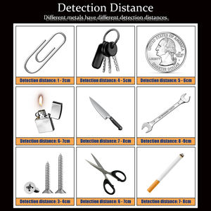 Detector de Metales de Alta Precisión, Escáner Corporal de Metales, Detector de Metales Portátil de Precisión - Product Image 6