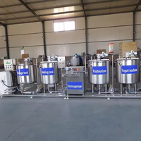 Machine industrielle de fabrication de yaourt 1000 litres |   Ligne de production complète d'équipements pour la fabrication de yaourt