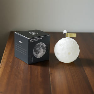 Planète Bougie Parfum personnalisé envoyé bougies de soja Bougies parfumées créatives en forme de pierre de météorite de lune - Product Image 4