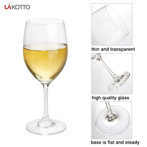 Vasos de cristal grabados a mano con Logo personalizado, vaso de copa de vino de vástago largo rojo de alta calidad - Product Image 3
