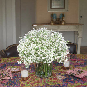 Décoration de fête de mariage, fleurs artificielles en plastique, gypsophile, fleurs de bébé, pour la décoration - Product Image 6