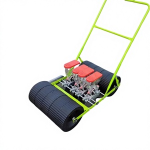 Semoir manuel pour semis direct, machines agricoles sans labour pour épinards, <span class=keywords><strong>pois</strong></span>, okra, oignons, maïs, pommes de terre, tomates - Product Image 2