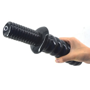 FAAK Long Anal <b>Dildo</b> Screw Handle Conch Butt Plug Box Discreet Package Sex Toys Anal Plug Lesbian Man Masturbation - Product Image 4